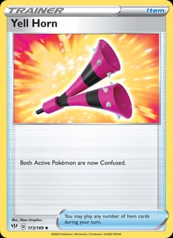 Yell Horn 173/189 Uncommon – Darkness Ablaze Pokémon card