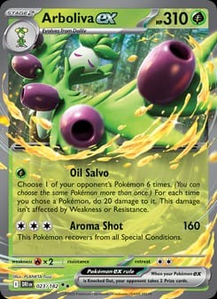 Arboliva ex 023/182 Double Rare – Destined Rivals Pokémon card
