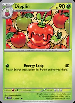 Dipplin 017/182 Common – Destined Rivals Pokémon card