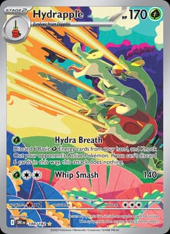 Hydrapple 188/182 Illustration Rare – Destined Rivals Pokémon card
