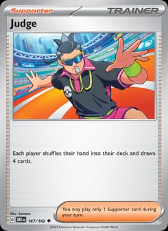 Judge 167/182 Uncommon – Destined Rivals Pokémon card
