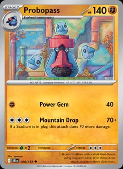 Probopass 098/182 Uncommon – Destined Rivals Pokémon card
