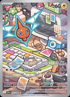 Rotom 197/182 Illustration Rare – Destined Rivals Pokémon card