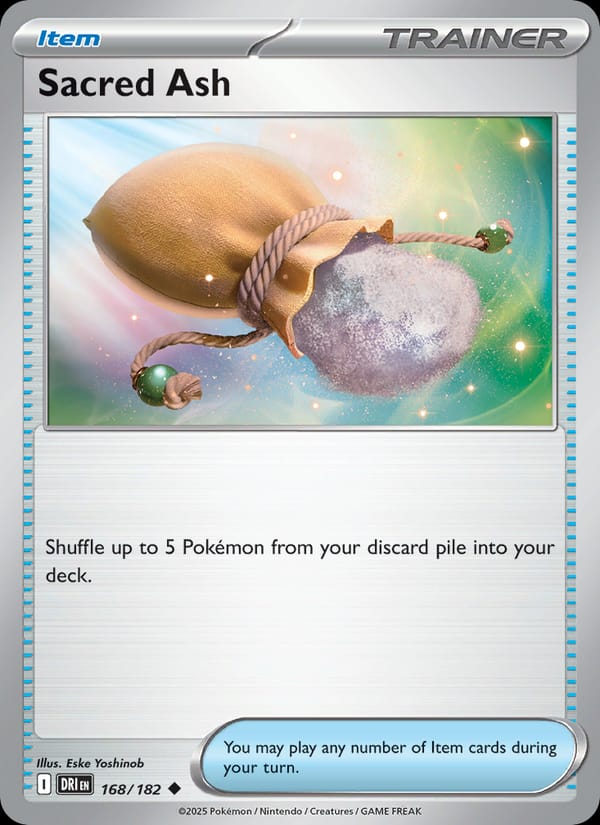 Sacred Ash 168/182 Destined Rivals Pokémon card