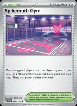Spikemuth Gym 169/182 Uncommon – Destined Rivals Pokémon card