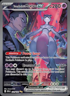 Team Rocket's Mewtwo ex – Destined Rivals