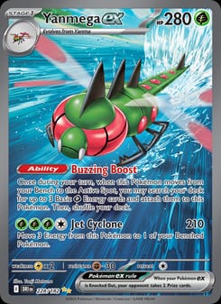 Yanmega ex 228/182 Special Illustration Rare – Destined Rivals Pokémon card