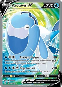 Arctovish V 176/203 Ultra Rare – Evolving Skies Pokémon card