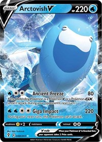 Arctovish V 048/203 Ultra Rare – Evolving Skies Pokémon card
