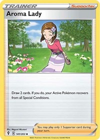Aroma Lady 141/203 Uncommon – Evolving Skies Pokémon card