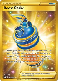 Boost Shake 229/203 Secret Rare – Evolving Skies Pokémon card