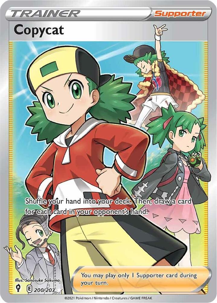 Copycat 200/203 Evolving Skies Pokémon card