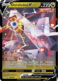 Duraludon V 122/203 Ultra Rare – Evolving Skies Pokémon card