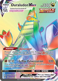 Duraludon VMAX 219/203 Secret Rare – Evolving Skies Pokémon card