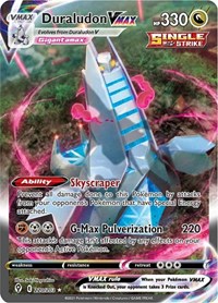 Duraludon VMAX 220/203 Secret Rare – Evolving Skies Pokémon card
