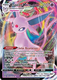 Espeon VMAX 065/203 Ultra Rare – Evolving Skies Pokémon card