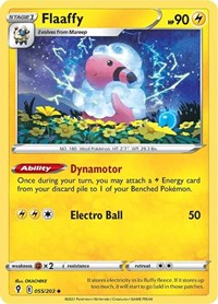 Flaaffy 055/203 Uncommon – Evolving Skies Pokémon card