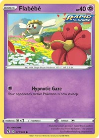 Flabébé 071/203 Common – Evolving Skies Pokémon card