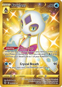 Froslass 226/203 Secret Rare – Evolving Skies Pokémon card