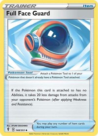 Full Face Guard 148/203 Uncommon – Evolving Skies Pokémon card