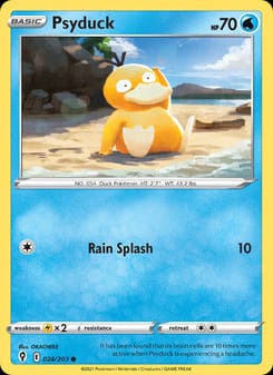 Psyduck 024/203 Common – Evolving Skies Pokémon card