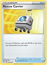Rescue Carrier 154/203 Uncommon – Evolving Skies Pokémon card