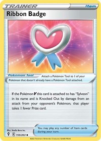 Ribbon Badge 155/203 Uncommon – Evolving Skies Pokémon card