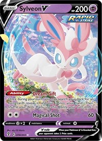 Sylveon V 074/203 Ultra Rare – Evolving Skies Pokémon card