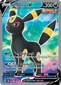 Umbreon V 188/203 Ultra Rare – Evolving Skies Pokémon card