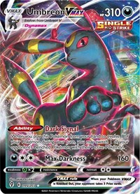 Umbreon VMAX 095/203 Ultra Rare – Evolving Skies Pokémon card