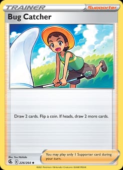 Bug Catcher 226/264 Uncommon – Fusion Strike Pokémon card