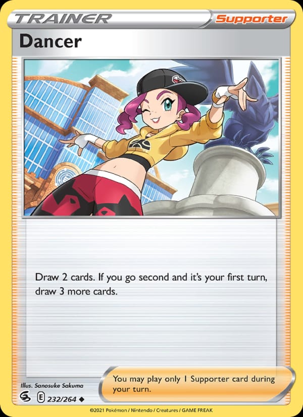 Dancer 232/264 Fusion Strike Pokémon card