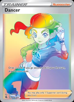 Dancer 274/264 Secret Rare – Fusion Strike Pokémon card