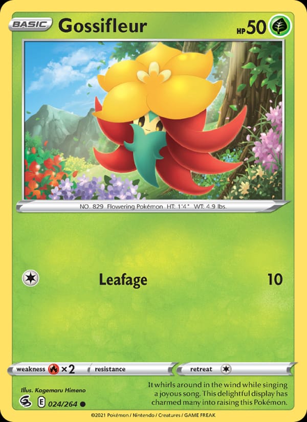 Gossifleur 024/264 Fusion Strike Pokémon card