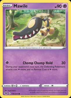Mawile 119/264 Common – Fusion Strike Pokémon card
