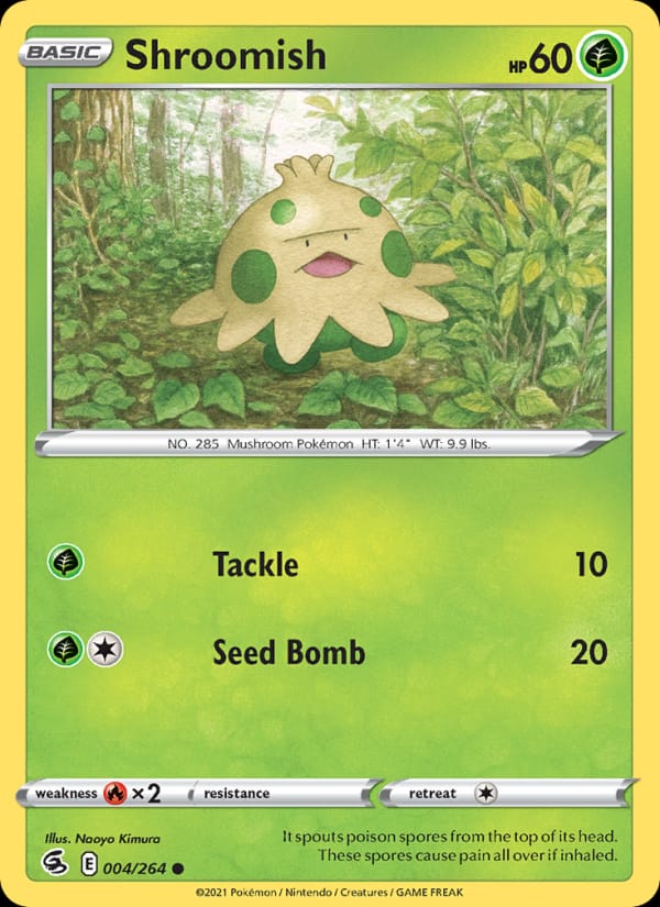 Shroomish 004/264 Fusion Strike Pokémon card