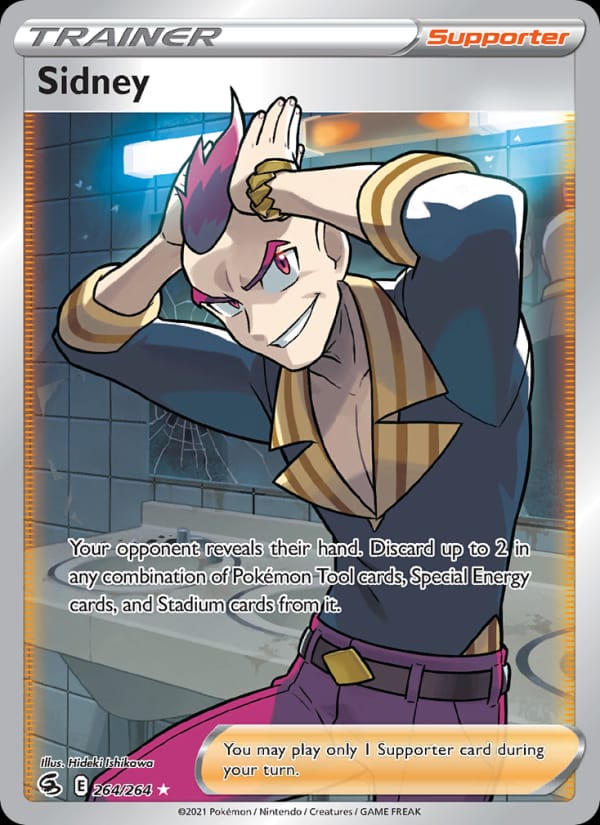 Sidney 264/264 Fusion Strike Pokémon card