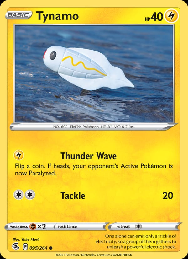 Tynamo 095/264 Fusion Strike Pokémon card