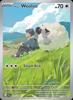Hop's Wooloo 170/159 Illustration Rare – Journey Together Pokémon card