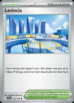 Levincia 150/159 Uncommon – Journey Together Pokémon card