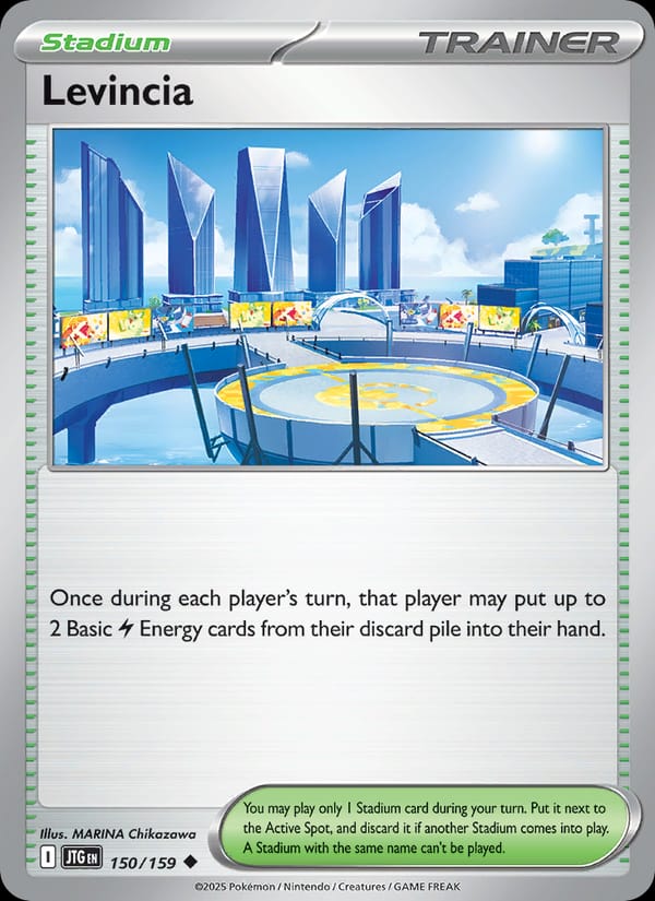 Levincia 150/159 Journey Together Pokémon card