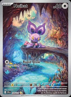 Noibat 169/159 Illustration Rare – Journey Together Pokémon card