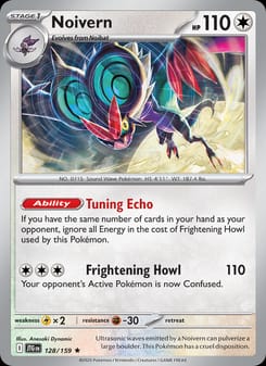 Noivern 128/159 Rare – Journey Together Pokémon card