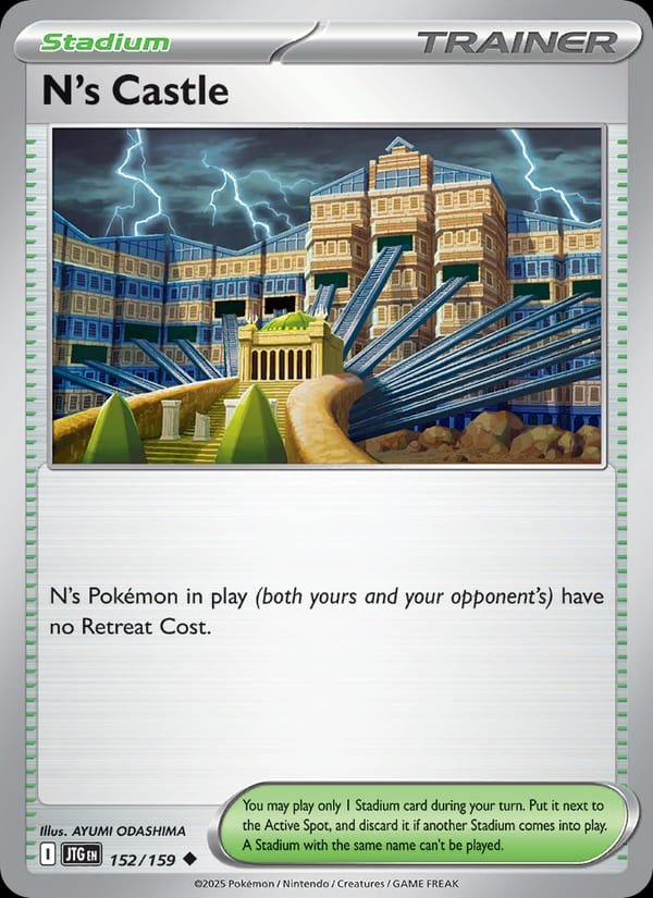 N's Castle 152/159 Journey Together Pokémon card