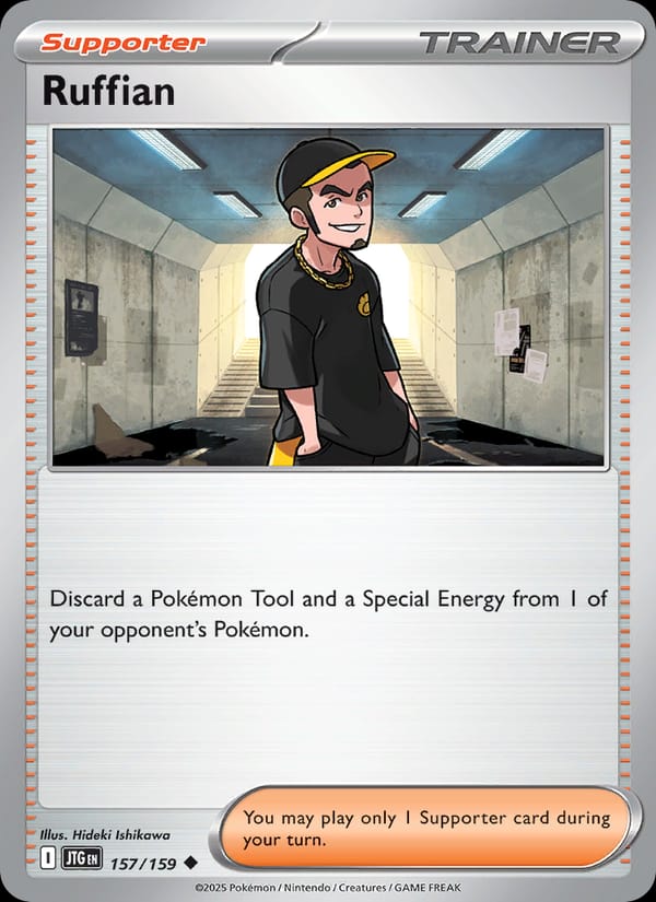 Ruffian 157/159 Journey Together Pokémon card