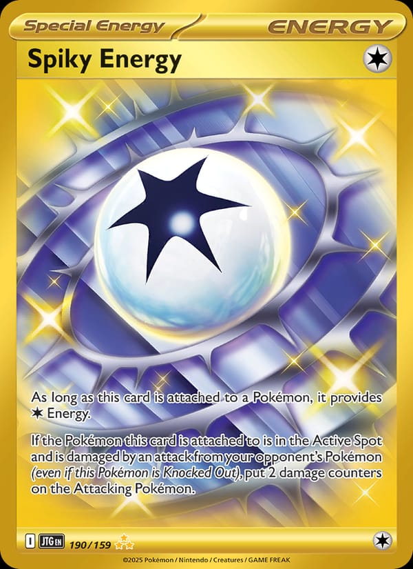 Spiky Energy 190/159 Journey Together Pokémon card