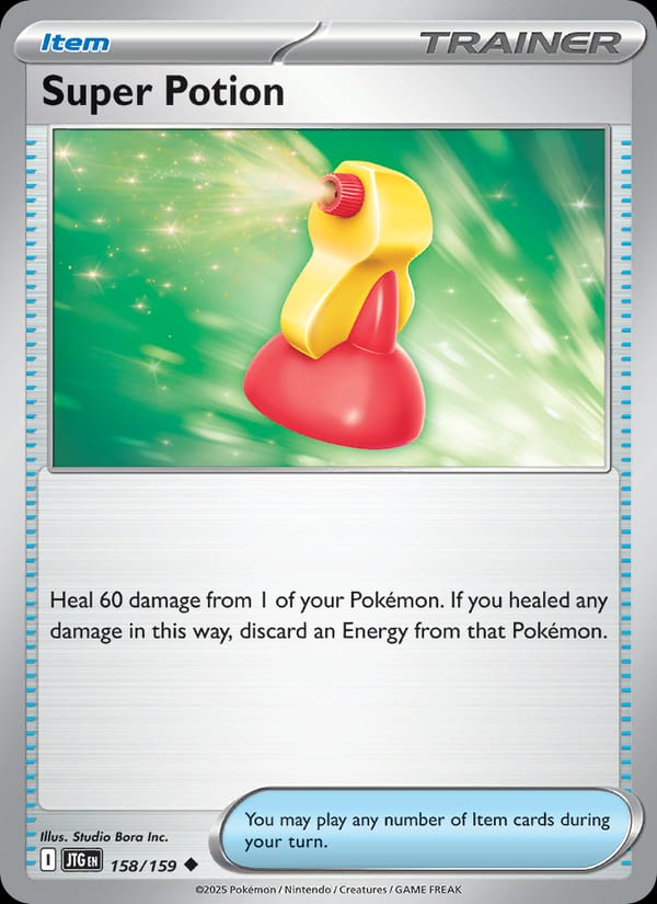 Super Potion 158/159 Journey Together Pokémon card