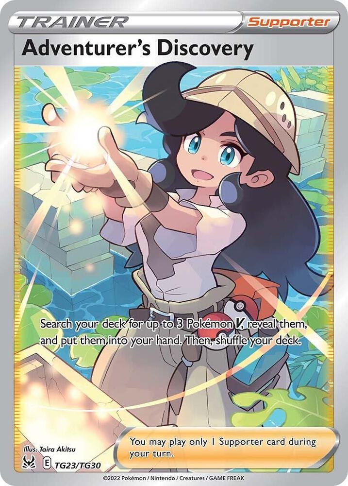 Adventurer's Discovery TG23/TG30 Lost Origin Pokémon card