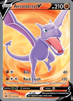 Aerodactyl V 179/196 Ultra Rare – Lost Origin Pokémon card