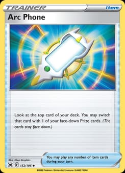 Arc Phone 152/196 Uncommon – Lost Origin Pokémon card